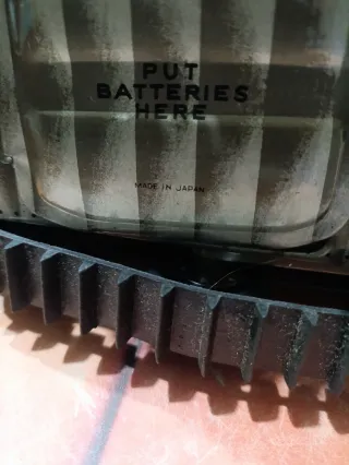 Carro armato giocattolo in latta made in Japan '60