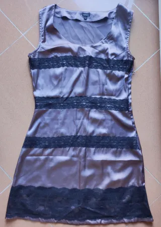 Vestido Natura  Encaje