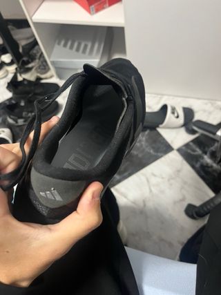 Zapatillas Adidas Adizero Negro/Plata Talla 41,5