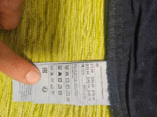 Pantalón Chino Mujer Benetton Azul Marino Talla 44
