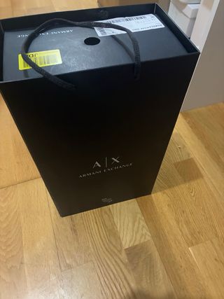 Zapatillas Armani Exchange Talla 40 Negras
