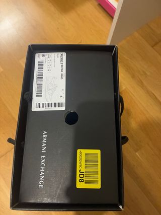Zapatillas Armani Exchange Talla 40 Negras