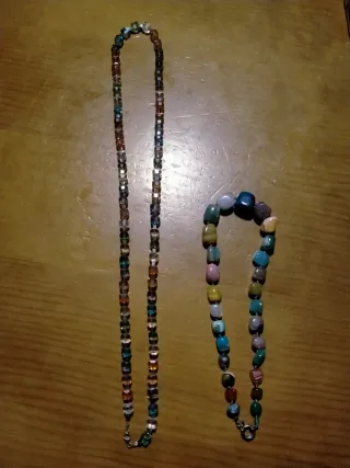 Due collane di cristalli