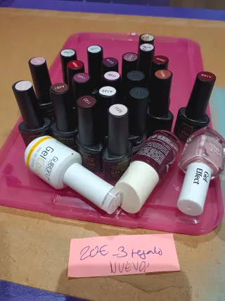 Lote Esmaltes Gel INPING Variedad Colores