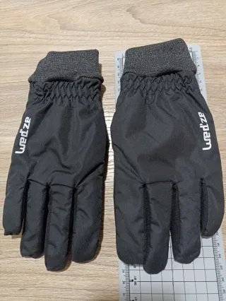 Guanti da sci neri Decathlon