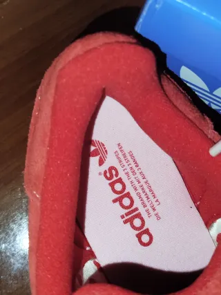 Zapatillas Adidas Campus Rojas Talla 45 1/3