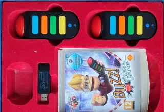 Buzz concurso universal y 4 Pulsadores. + 4 regalo