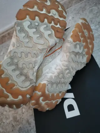 Zapatillas Nike React Vision Naranja Blanco