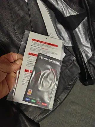 Chaqueta de cuero para moto