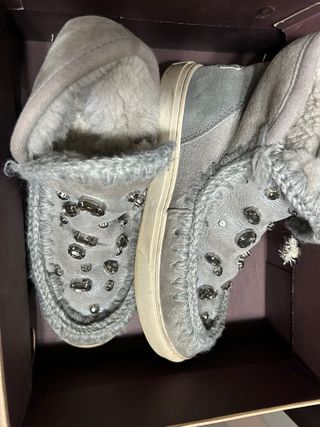 Mou Eskimo Stivali Donna Tg 37 Grigio