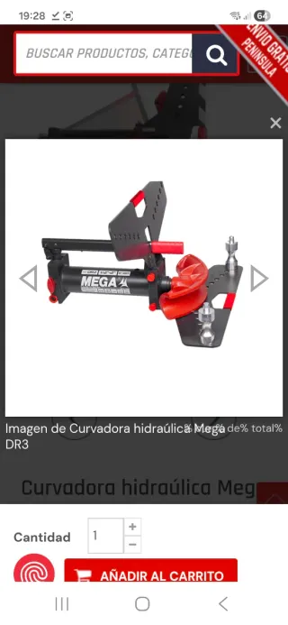 Curvadora Hidráulica Mega DR3