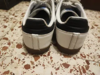 Zapatillas Adidas Samba Blancas y Grises