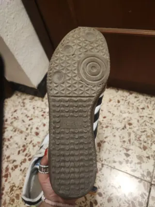 Zapatillas Adidas Samba Blancas y Grises