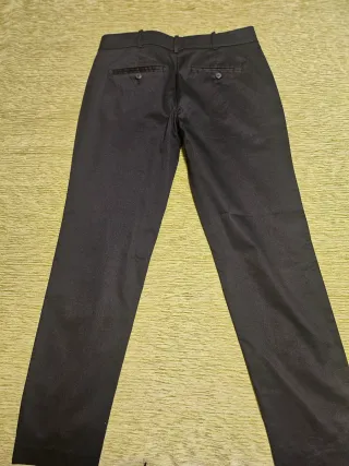 Pantalón chino negro Mango mujer talla 42