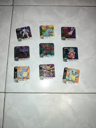 Lote 9 Staks Pokemon