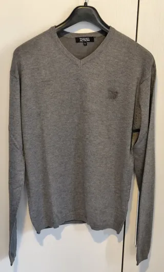 Maglione Trussardi Action Uomo V-Neck Taglia L