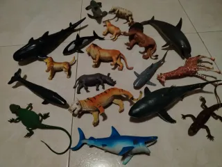 Animaletti in plastica vari