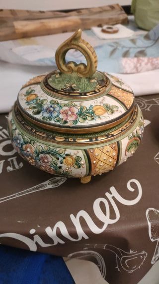 Centro tavola Deruta Gialetti Ceramica