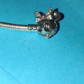 Lote pulsera Carroza Cenicienta y Cabeza Minnie