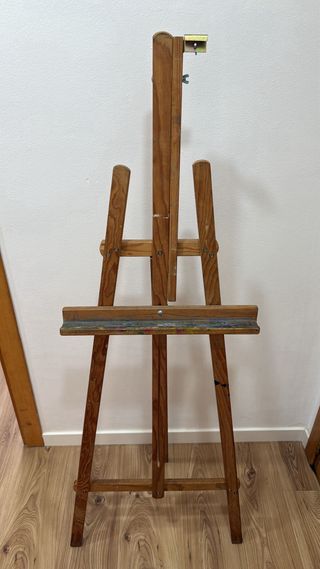 Caballete de Pintura de Madera