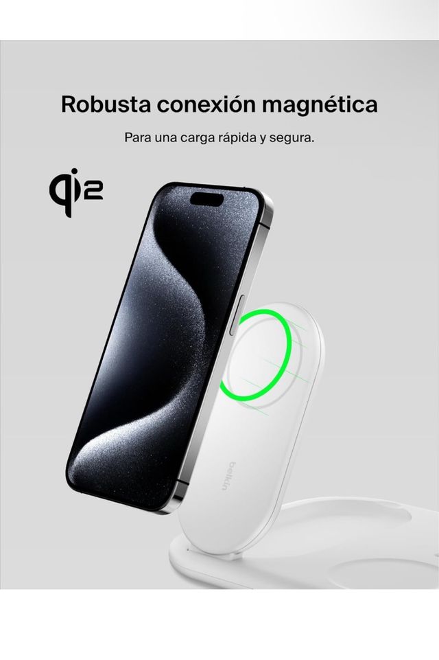 Caricatore magnetico Belkin 3 in 1