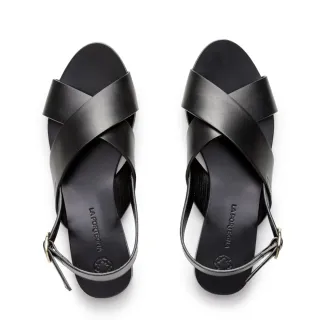 Sandalias piel La Portegna Talla 40