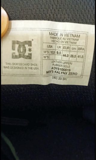 Zapatillas DC Kalynx Zero Negras