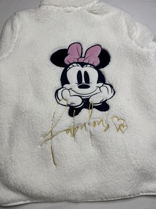 Sudadera Minnie Mouse Blanca