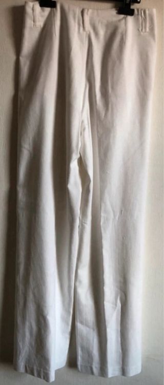 Pantalón Blanco Stradivarius Talla 38