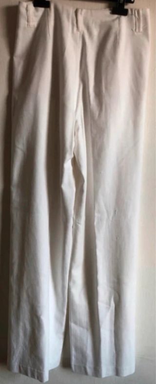Pantalón Blanco Stradivarius Talla 38