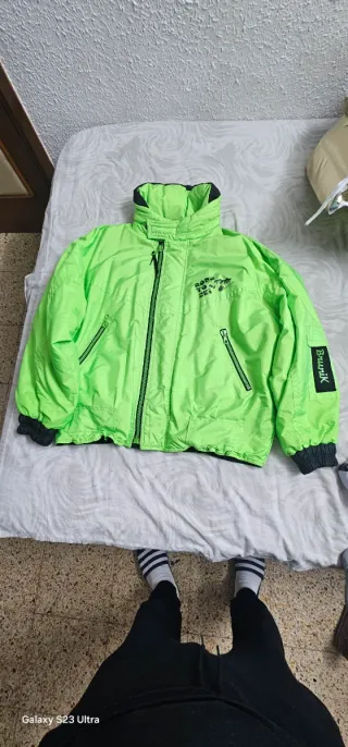 Anorak Brunik Verde con capucha