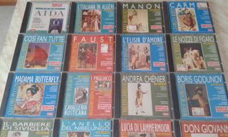 Collezione 19 CD musicali di Opera Lirica anni 90