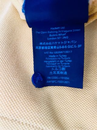 Polo Hackett Talla S