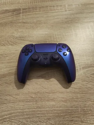 Mando PS5 Morado Cromado