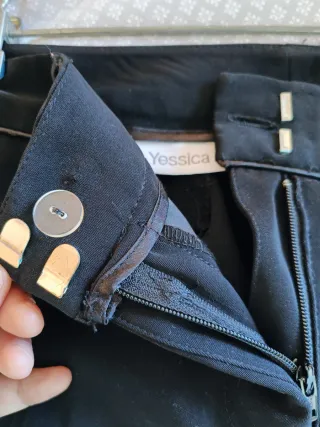 Pantalón vestir Talla 42 Negro