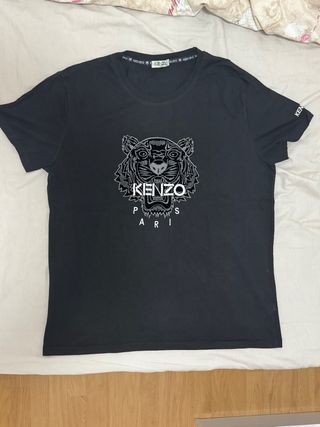 Camiseta Kenzo Negra Tigre