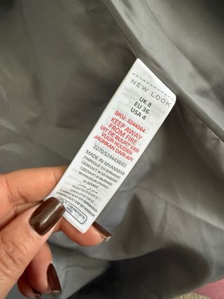 Cappottino donna grigio