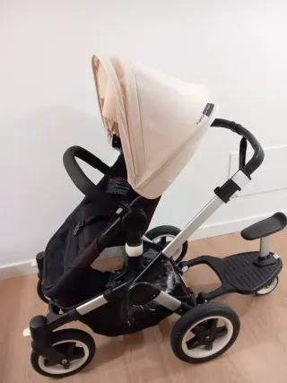 Bugaboo Camaleón Cochecito+capazo+patinete+guantes