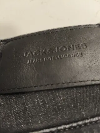 Pantalón tejano hombre negro