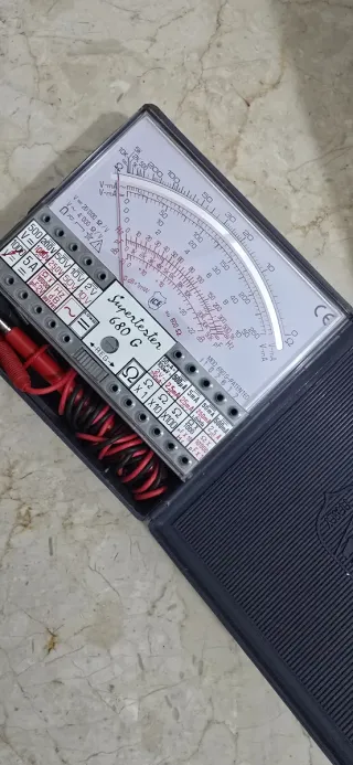 Multímetro Analógico Supertester 680 G ICE