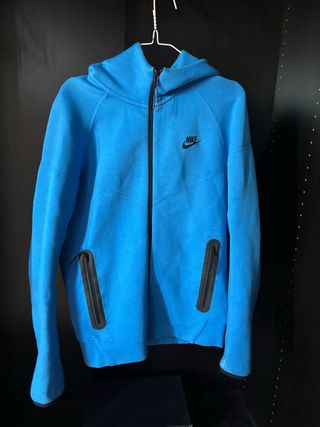 Felpa Nike Tech Fleece Blu Taglia S