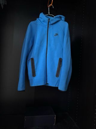 Felpa Nike Tech Fleece Blu Taglia S