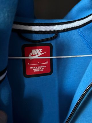 Felpa Nike Tech Fleece Blu Taglia S