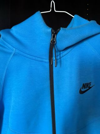 Felpa Nike Tech Fleece Blu Taglia S