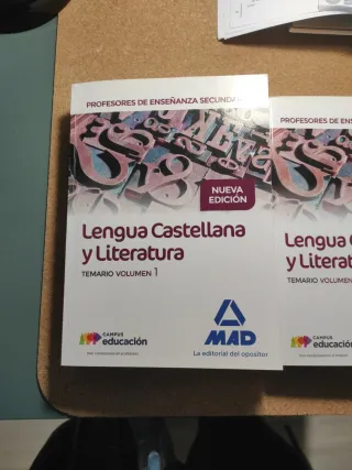 TEMARIO Oposiciones Lengua y Literatura