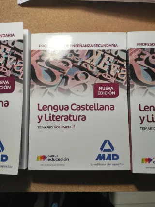 TEMARIO Oposiciones Lengua y Literatura