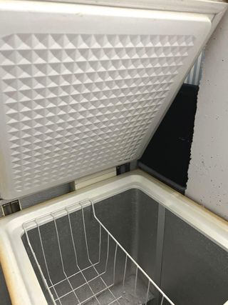 Congelador arcón blanco