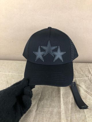 Gorra Amiri Negra Estrellas