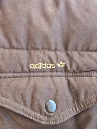 Giubbino Adidas marrone imbottito