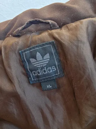 Giubbino Adidas marrone imbottito